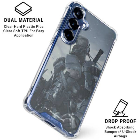 DC Comics Arkham Origins Deathstroke Galaxy S25 Clear Case